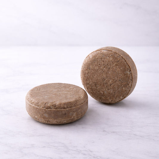 Two Round Shampoo Bars